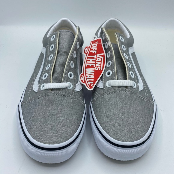 Vans Silver/True White Old Skool - Picture 2 of 4